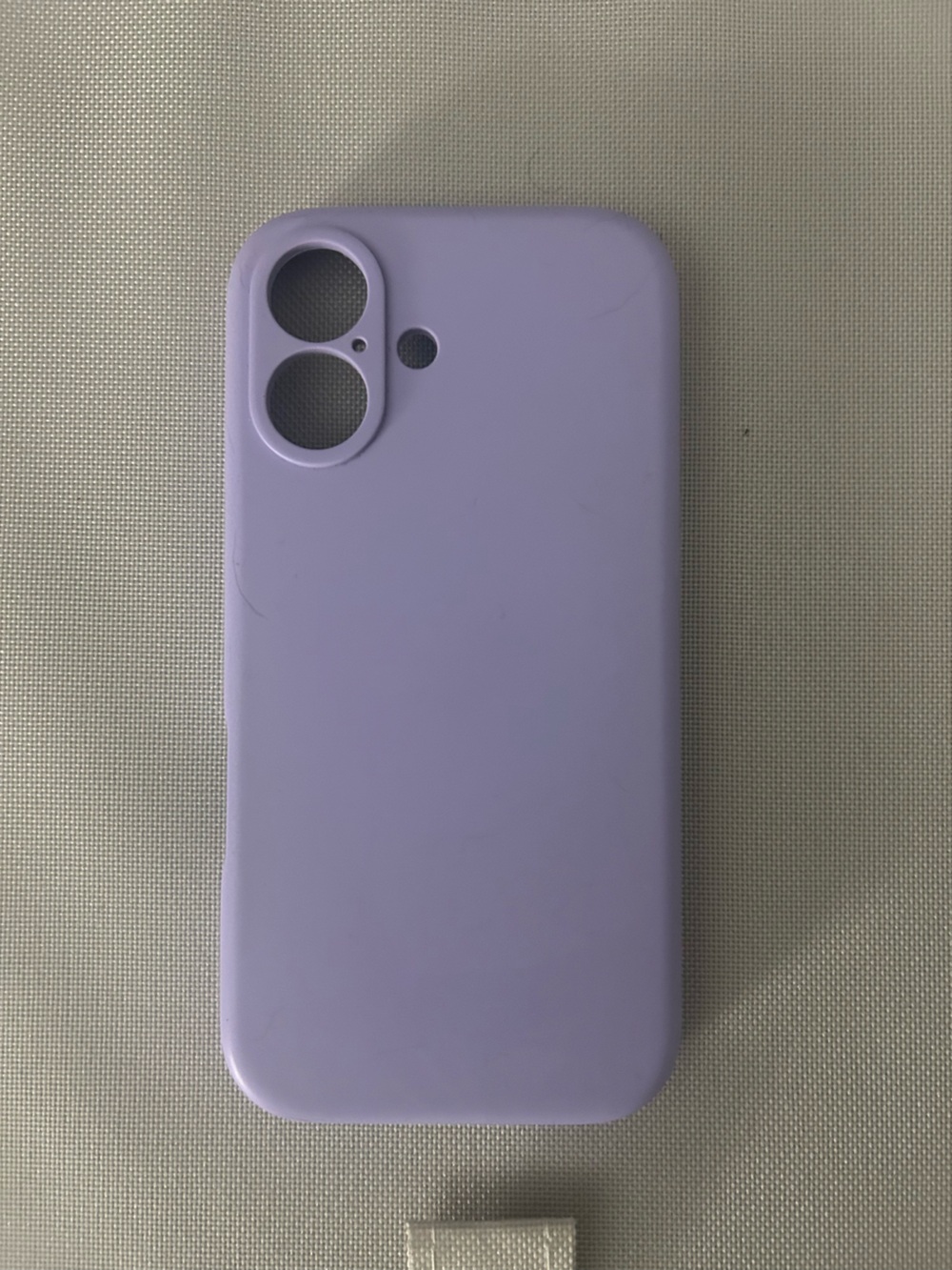 Purple Silicone Cell Phone Case  iPhone 16